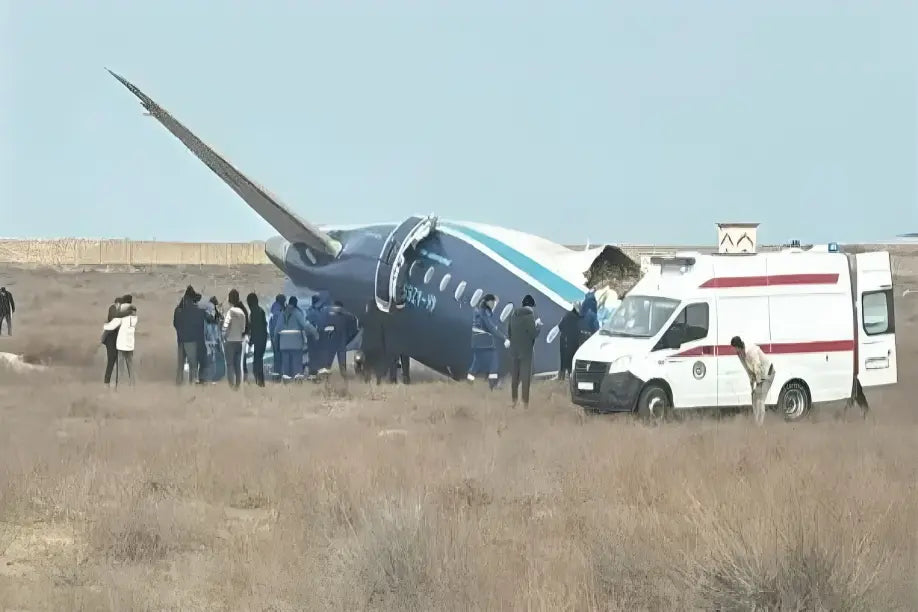 Kazakhstan Plane Crash, Azerbaijan Airlines Plane Crash