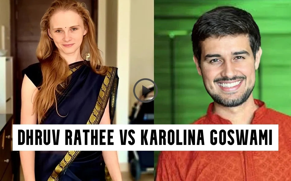 karolina goswami wikipedia, dhruv rathee karolina goswami, dhruv rathee vs karolina goswami, dhruv rathee and karolina goswami, cow dung karolina goswami, Karolina Goswami age, Karolina Goswami husband name, Karolina Goswami news, Karolina Goswami attack