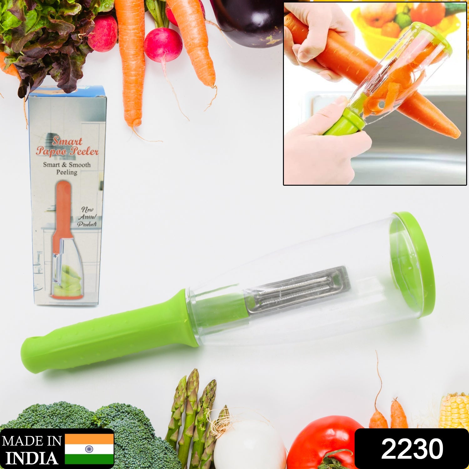 Smart Multifunctional Vegetable / Fruit Peeler for Kitchen