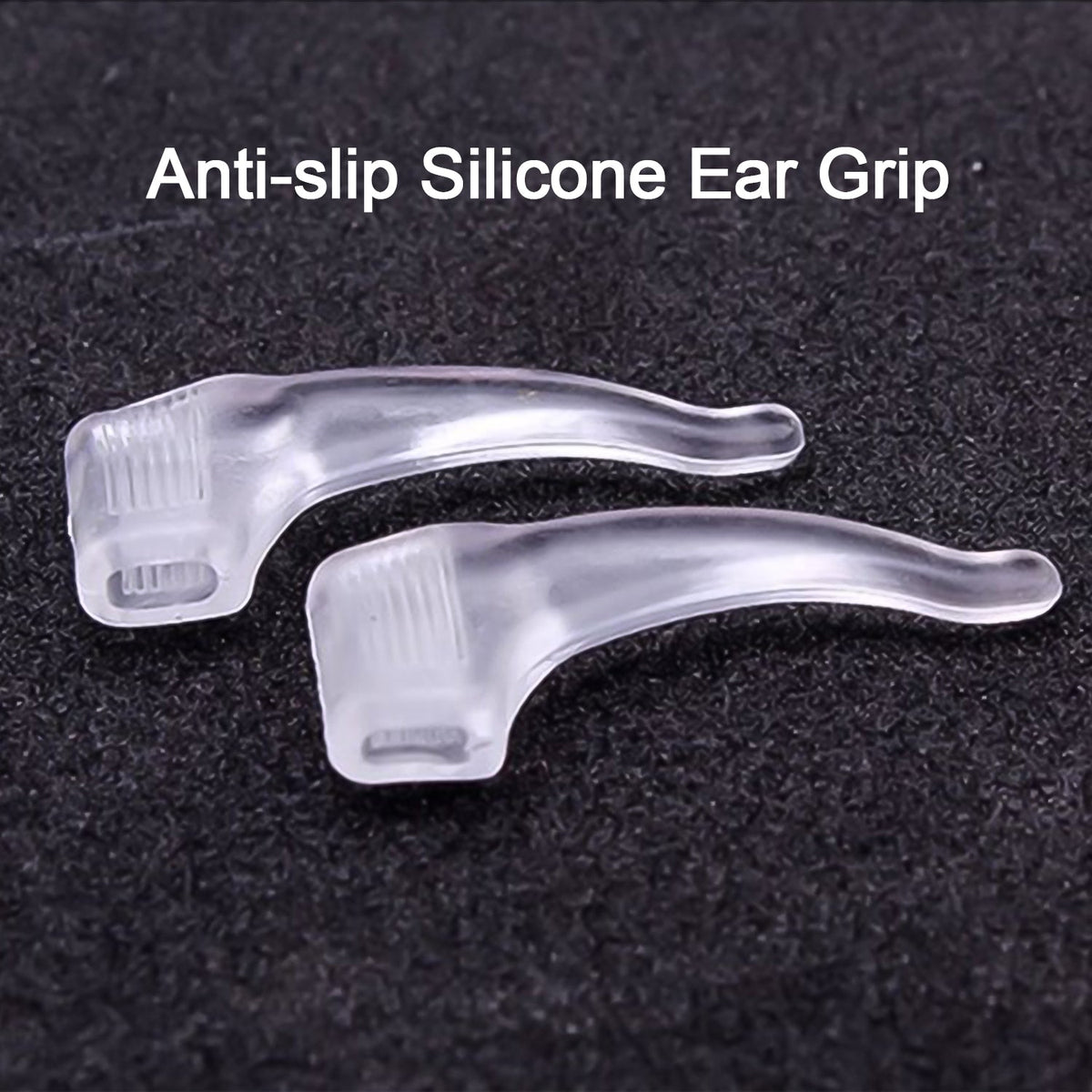 Soft Silicone Glasses Ear Hooks Anti-Slip Eyeglasses (1 Pair)