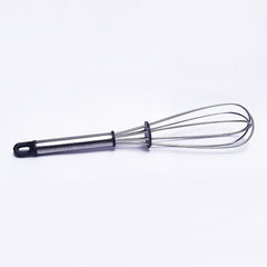 Stainless Steel Wire Whisk,Balloon Whisk,Egg Frother, Milk & Egg Beater (10 inch)