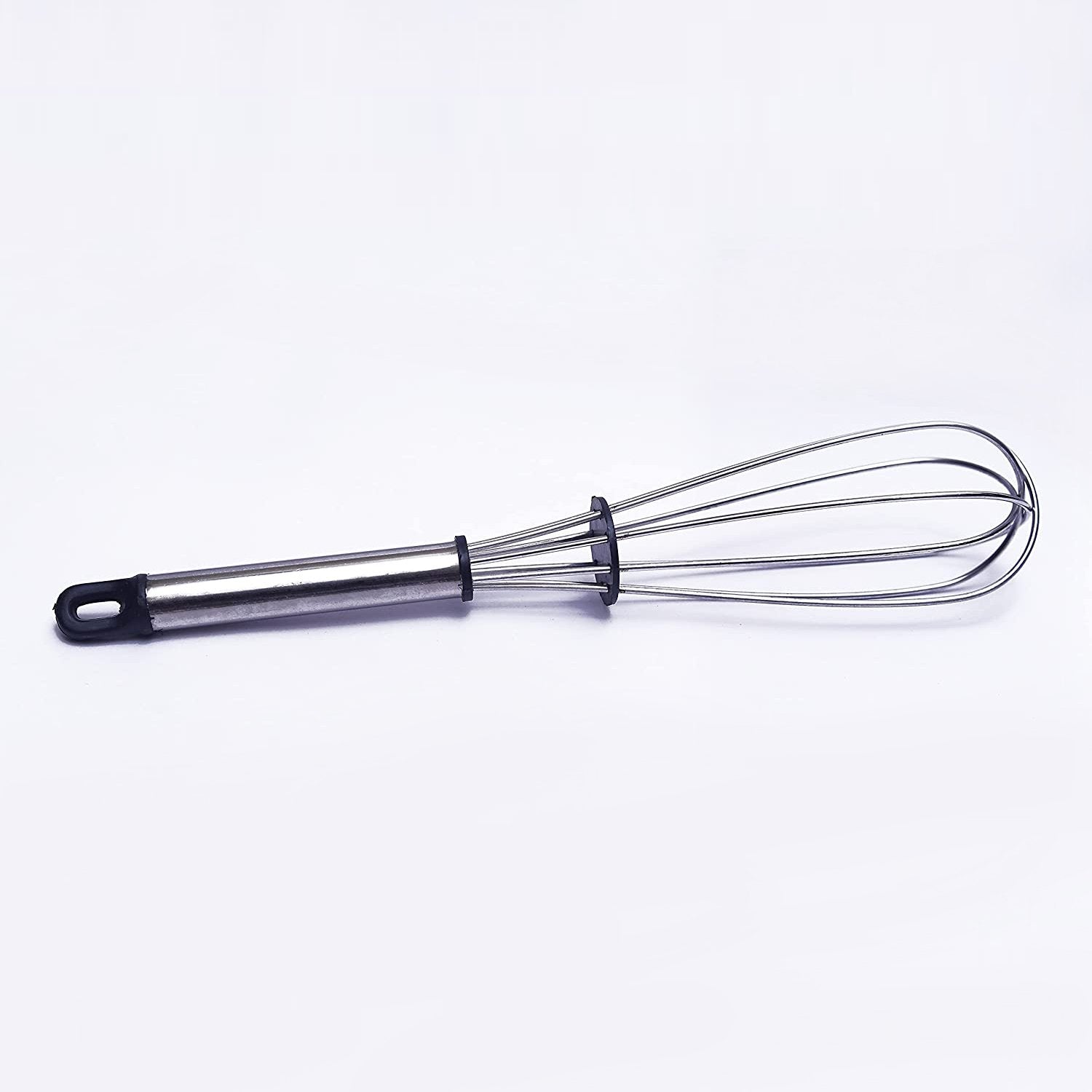 Stainless Steel Wire Whisk,Balloon Whisk,Egg Frother, Milk & Egg Beater (8 inch)