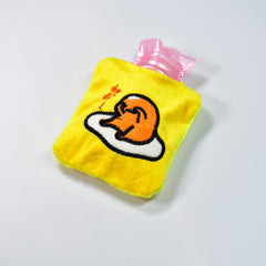 Yellow Duck Head Small Hot Water Bag with Cover for Pain Relief, Neck, Shoulder Pain and Hand, Feet Warmer, Menstrual Cramps.