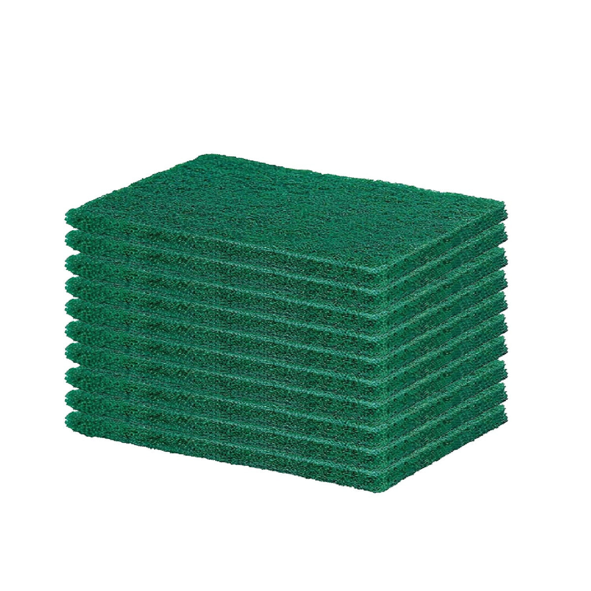 Scrub Sponge Cleaning Pads Aqua Green  10PCS