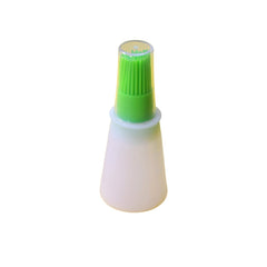 Silicone Cooking Oil Bottle With Basting Brush (Cap Not Include)