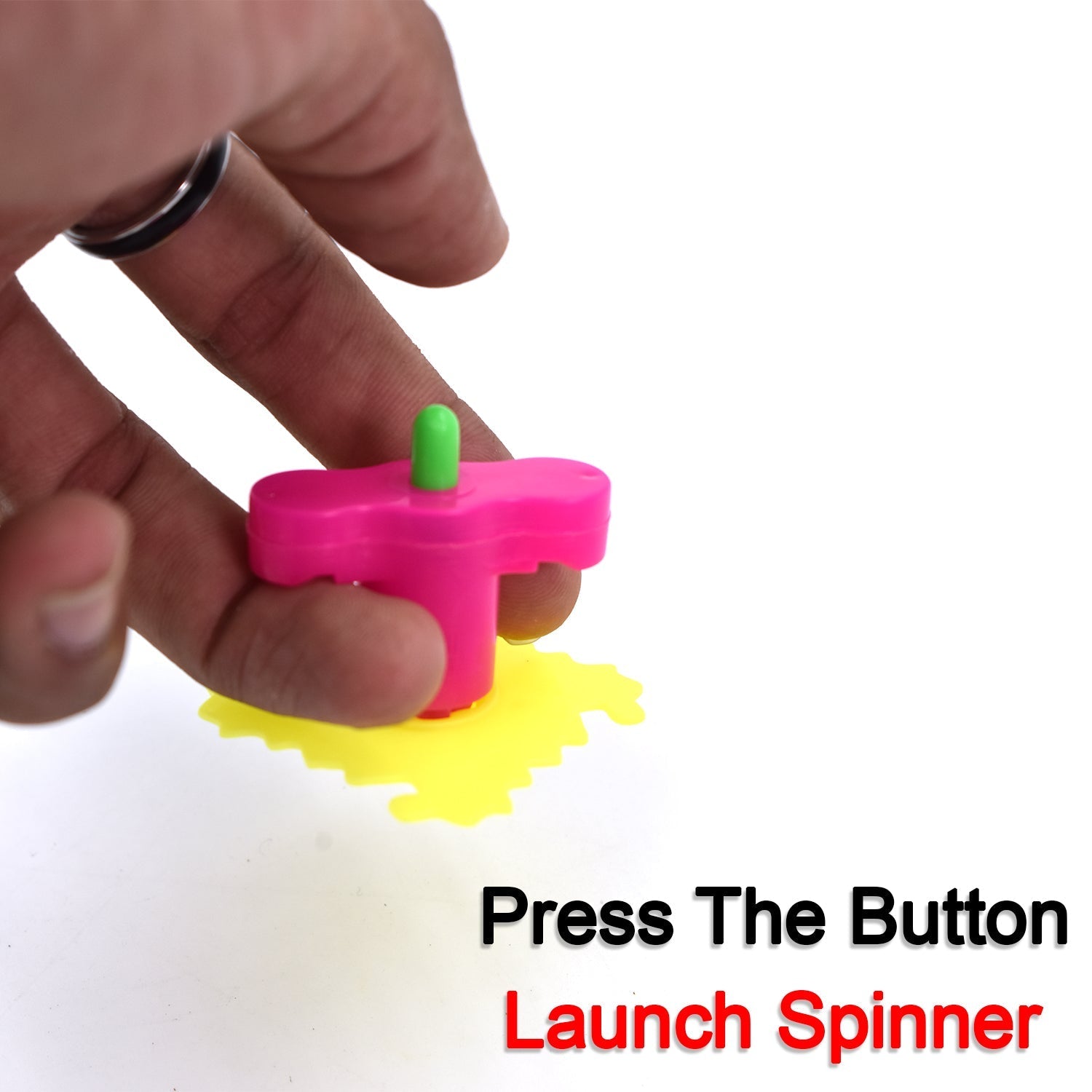 TOY SPINNER LAUNCHER FOR KIDS (30PC)