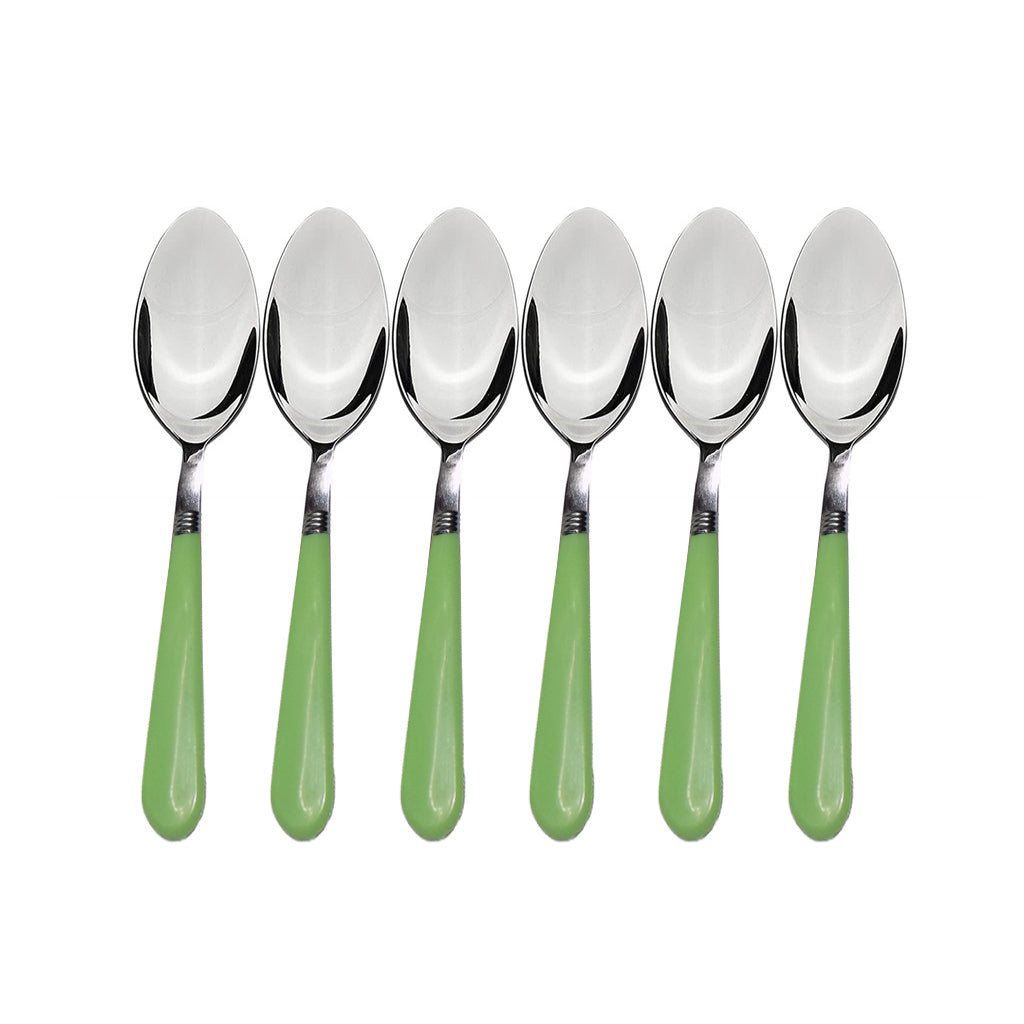 Stainless Steel Spoon with Comfortable Grip Dining Spoon Set of 6 Pcs