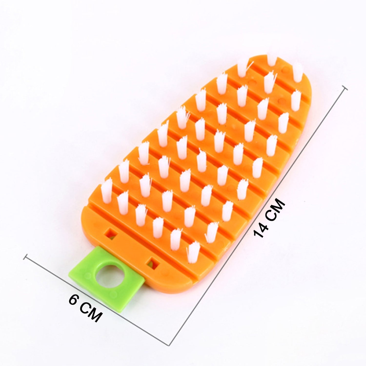 Vegetable Scrubbing Brush, Vegetable Scrubber Non‑Toxic Fruit Brush Carrot Shape Vegetable Brush for Potato for Vegetable