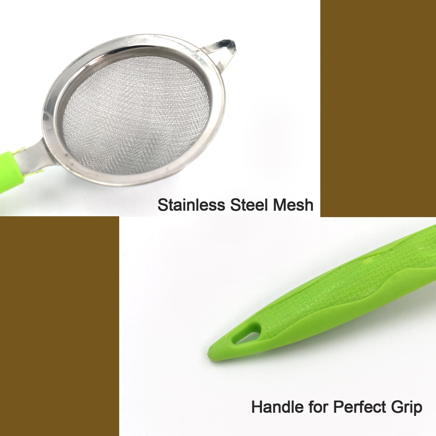 Tea And Coffee Strainer Filter With Stainless Steel Mesh