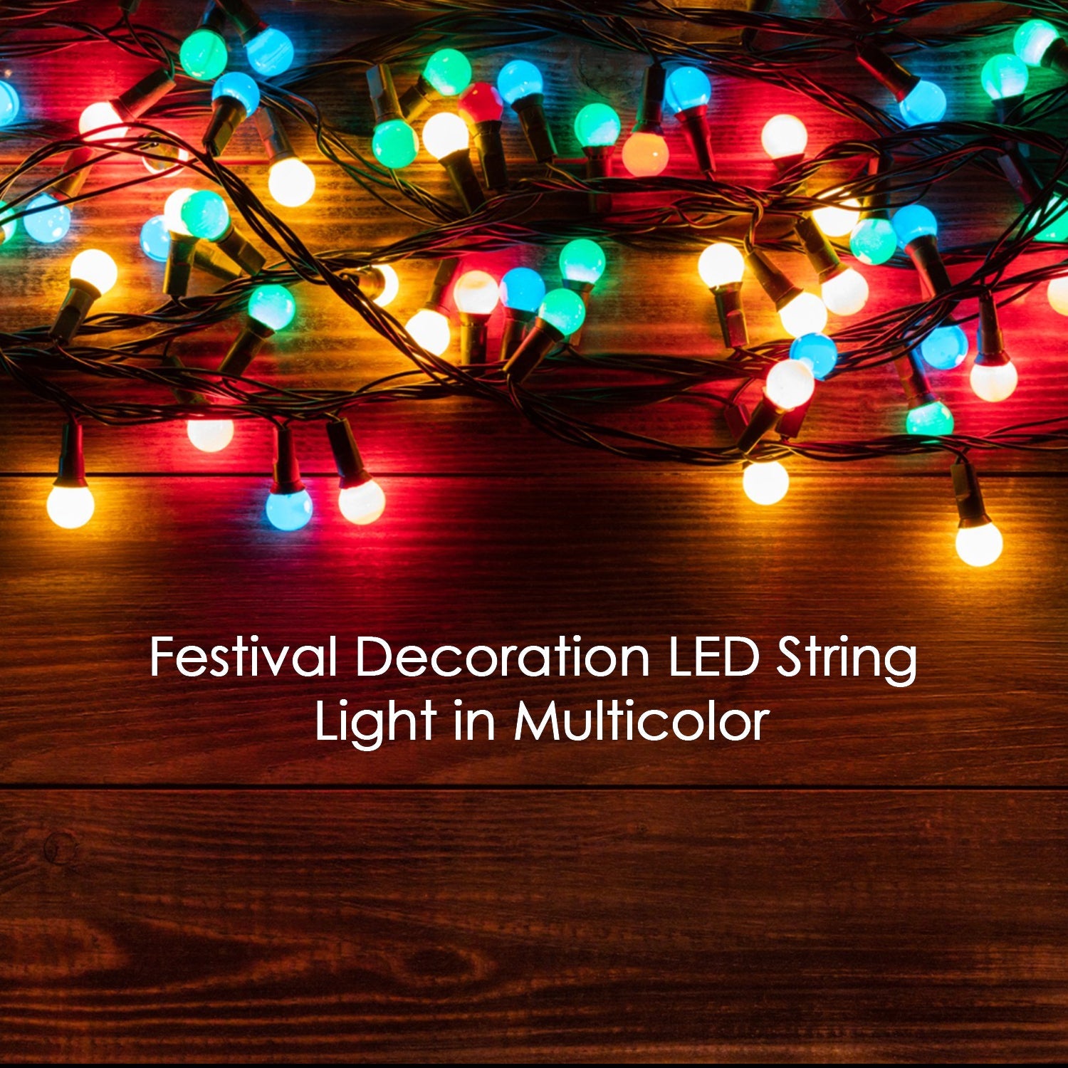 9Mtr Flower Design Home Decoration Electrical Series Light Home Decoration Diwali & Wedding LED Christmas String Light Indoor and Outdoor Light ,Festival Decoration Led String Light, Multi-Color Light 1.4MM (36L 9Mtr)