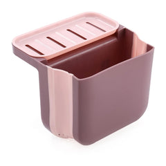 Small Multifunction Sink Drain Basket - Universal & Foldable - Sink Trash Holder Sink Side Storage Drainer Strainer Basket, Foldable Kitchen Sink Drain Strainer for Food,Dish Drainer for Fruits, Vegetables