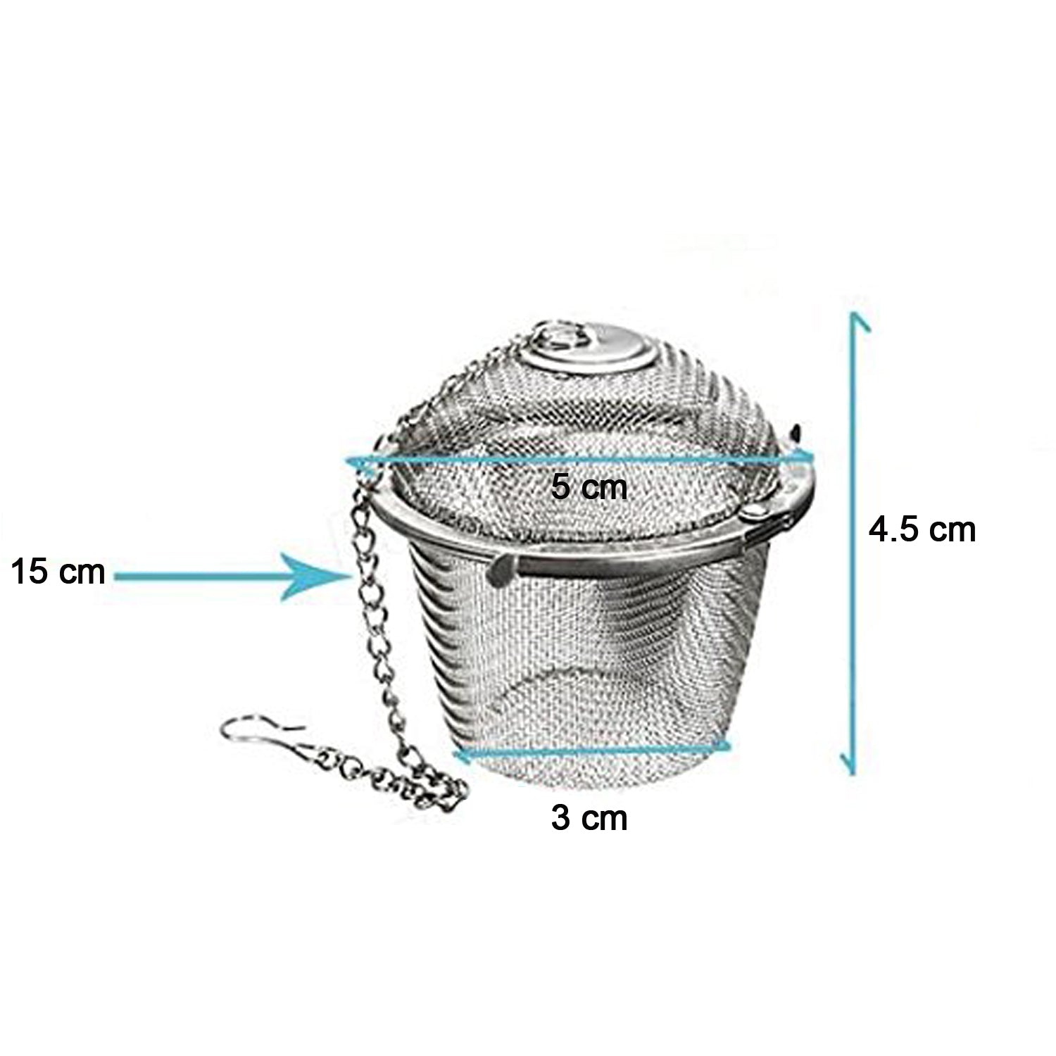 SS Easy Tea Filter used for filtering tea purposes while making it in all kinds of official and household kitchen places etc.