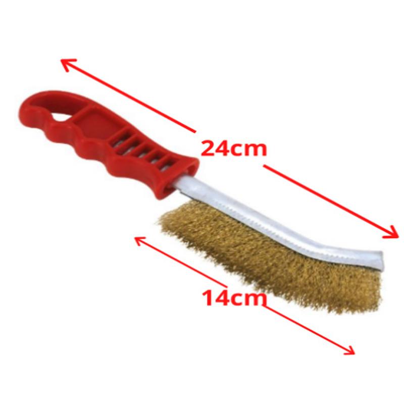 Stainless Steel Wire Hand Brush Metal Cleaner Rust Paint Removing Tool