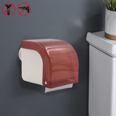 Wall Tissue Holder Used for Holding Tissues Responsible for Cleaning and Wiping of Hands and Some Other Accessories.