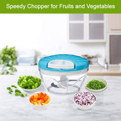 2in1 Speedy Chopper With Easy to Chop Vegetable