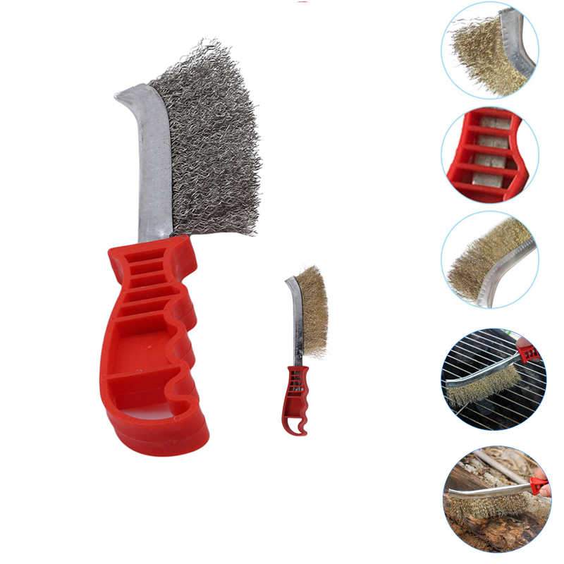 Stainless Steel Wire Hand Brush Metal Cleaner Rust Paint Removing Tool