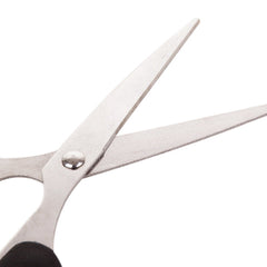 Stainless Steel Scissors with Plastic handle grip 160mm (1Pc Only)