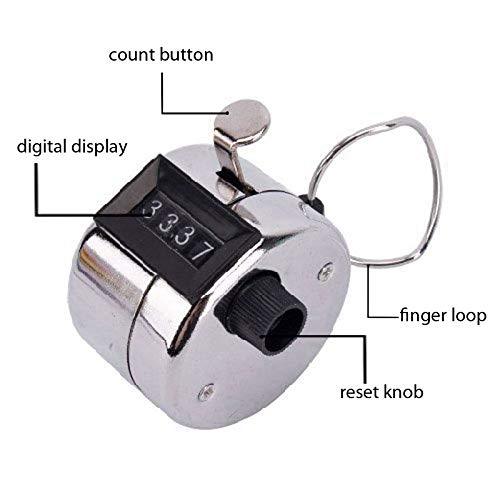 4 Digits Hand Held Tally Counter Numbers Clicker