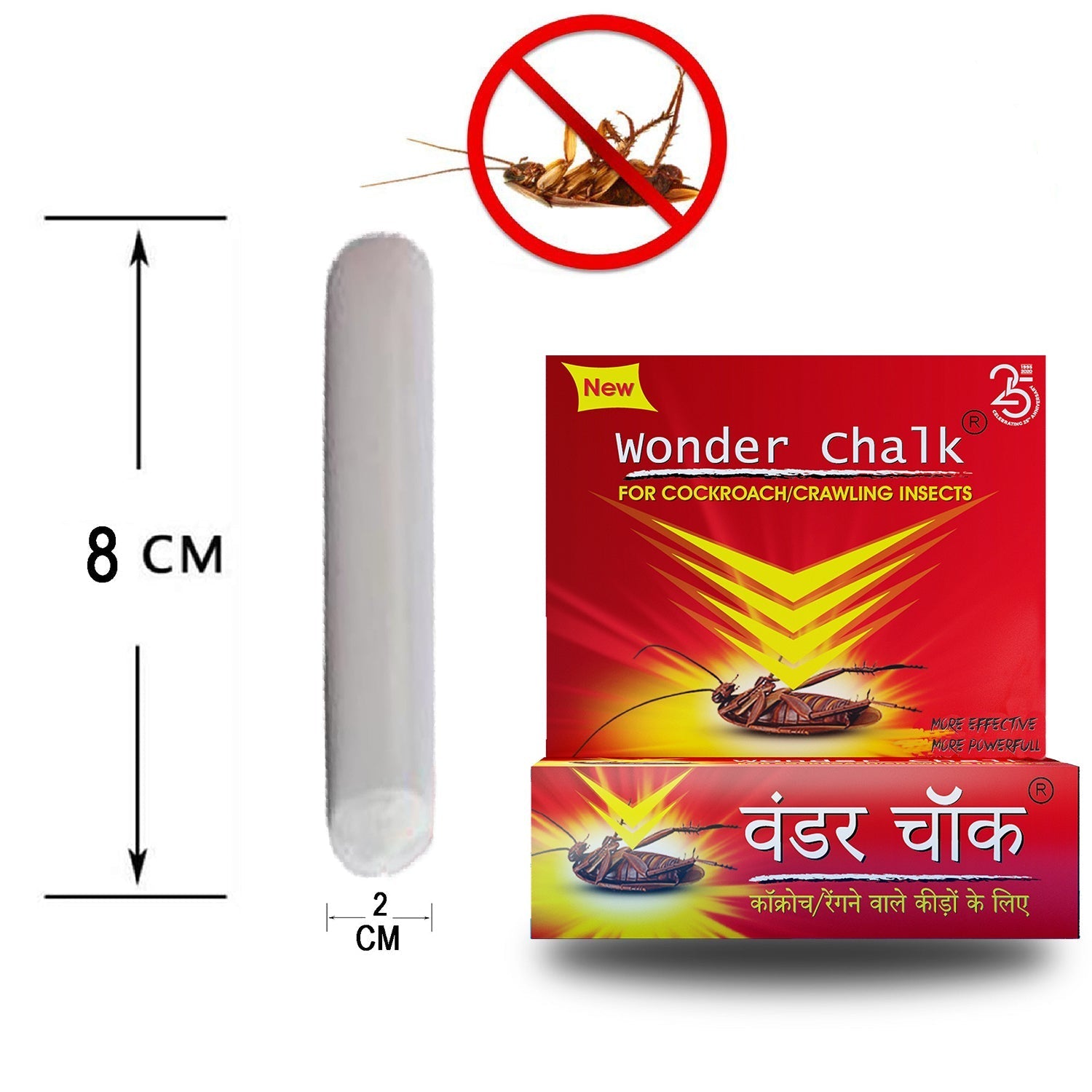 Strong Cockroach Chalk Cockroach Killer Insecticide Repellent Insect Control wonder chalk -