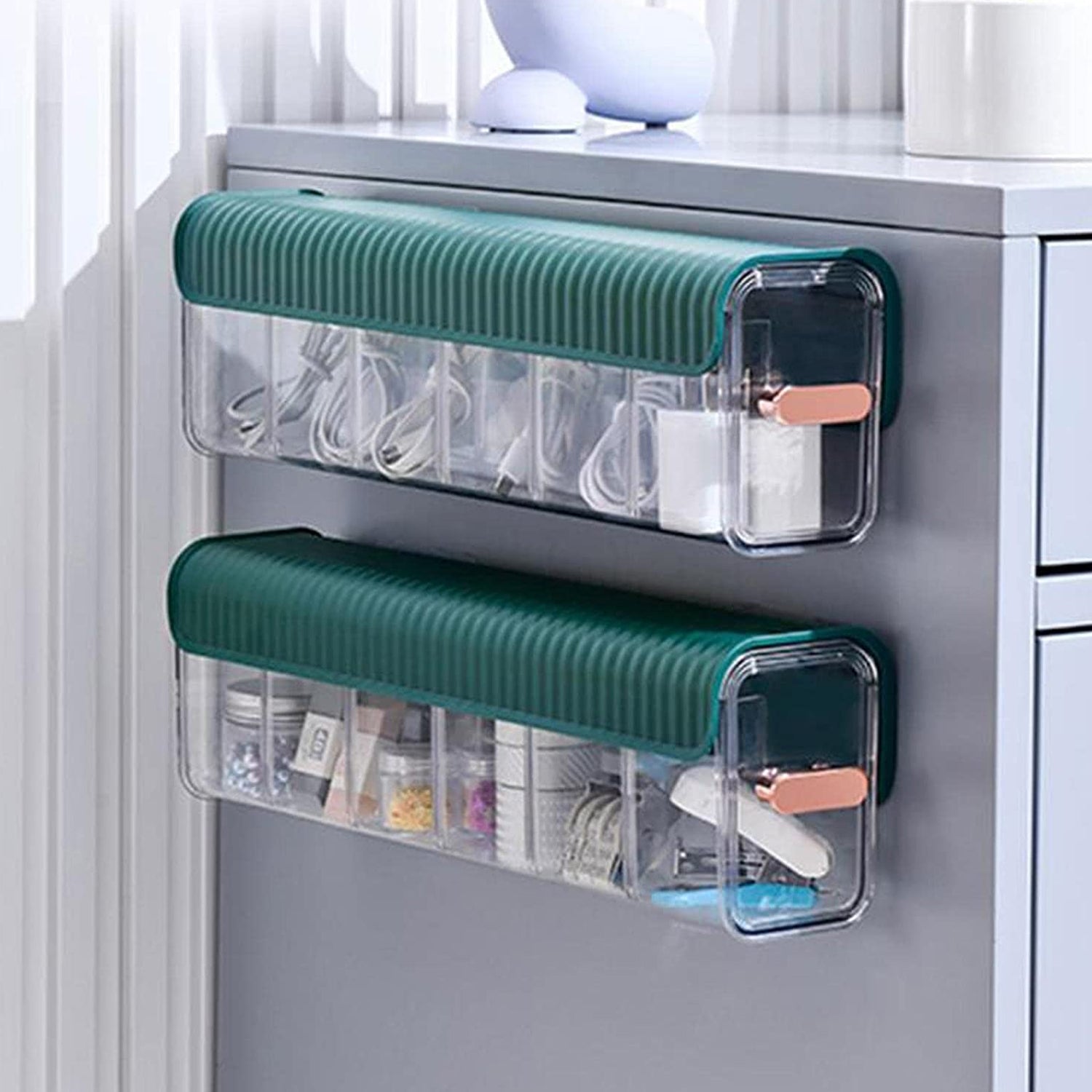 5-Cell Wall Mount Drawer Organizer for Socks & Lingerie