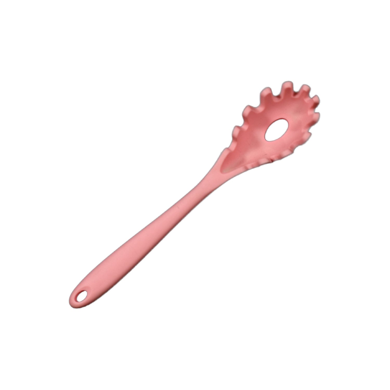 Silicone Pasta Fork Spaghetti Strainer, Non-Slip Heat Resistant