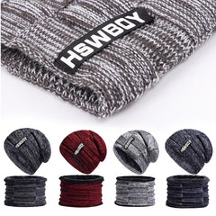 Ultra Soft Unisex Woollen Beanie Cap Plus Muffler Scarf