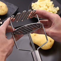 Stainless Steel Hand Masher (Mash for Dal / Vegetable / Potato / Baby Food / pav bhaji)