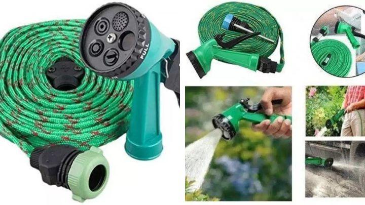 4-in-1 Water Spray Gun  Hose Pipe - Price Drop