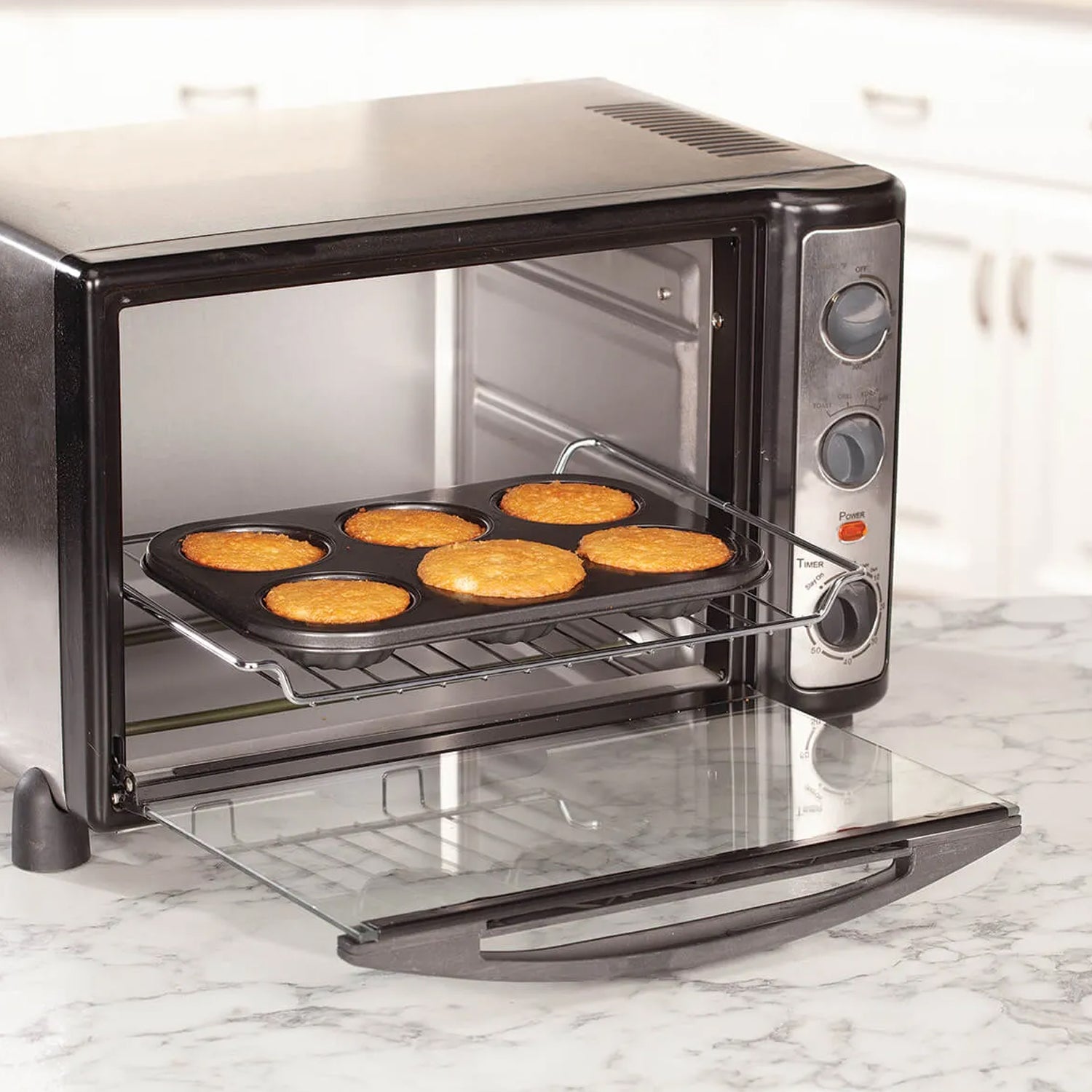 6 slot Non-Stick Muffins Cupcake Pancake Baking Molds Tray