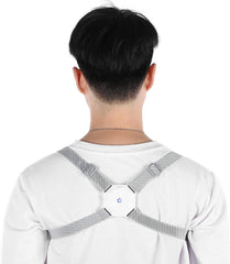 Smart Back Posture Corrector (Vibration Reminder): Improves Posture, Shoulder Support (Unisex), Gym Equipment