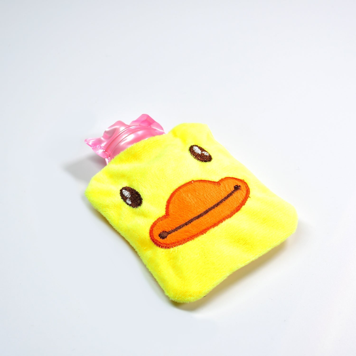 Yellow Duck small Hot Water Bag with Cover for Pain Relief, Neck, Shoulder Pain and Hand, Feet Warmer, Menstrual Cramps.