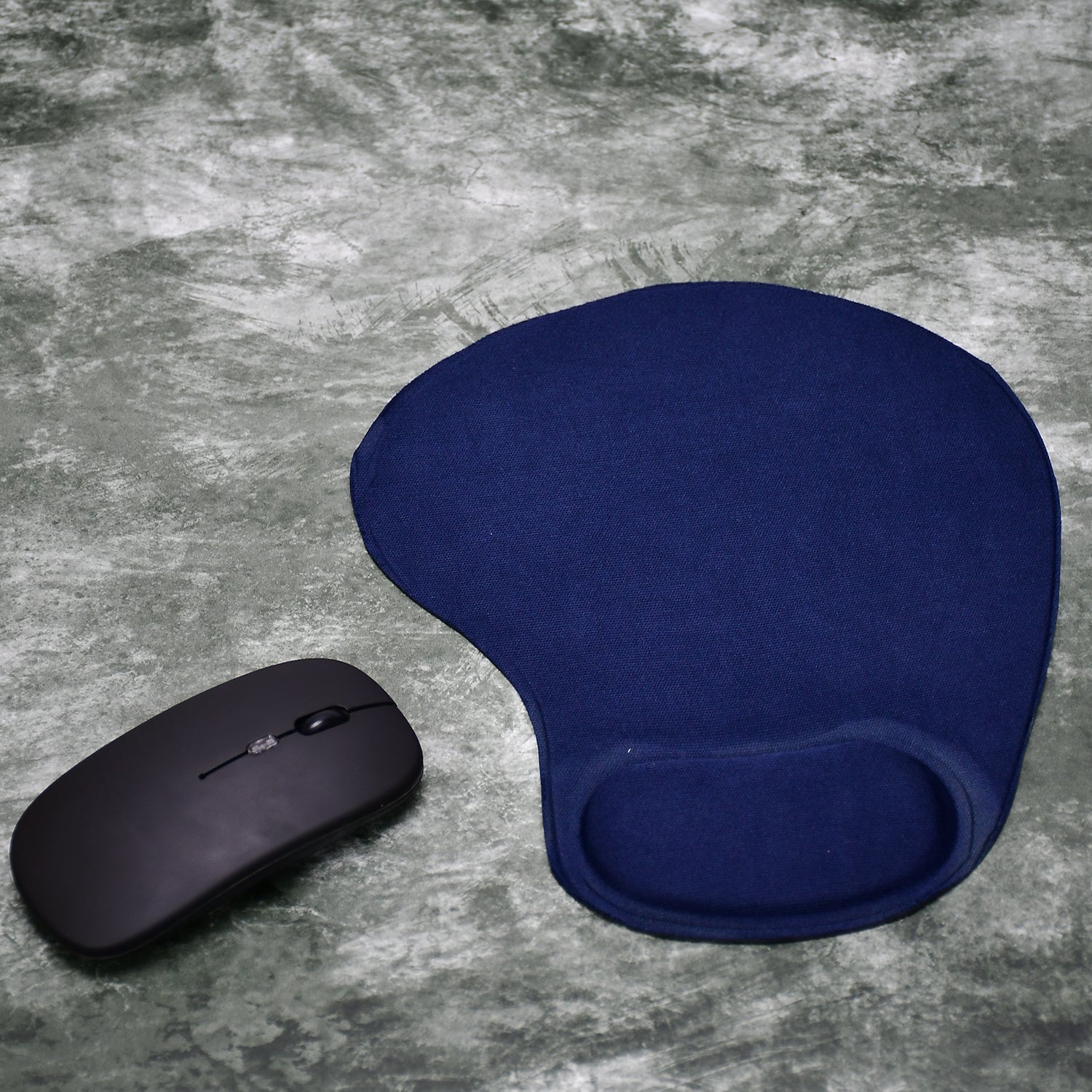 WRIST S MOUSE PAD USED FOR MOUSE WHILE USING COMPUTER.