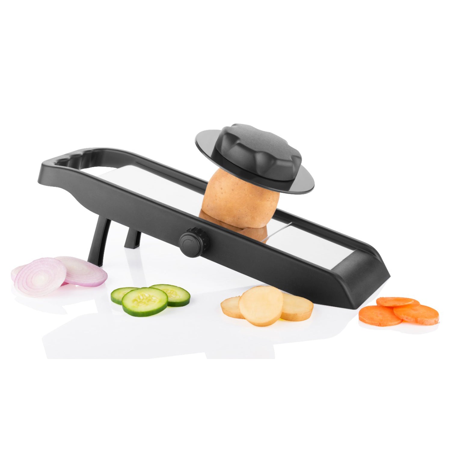 Adjustable Multipurpose Potato / Onion Slicer and Grater