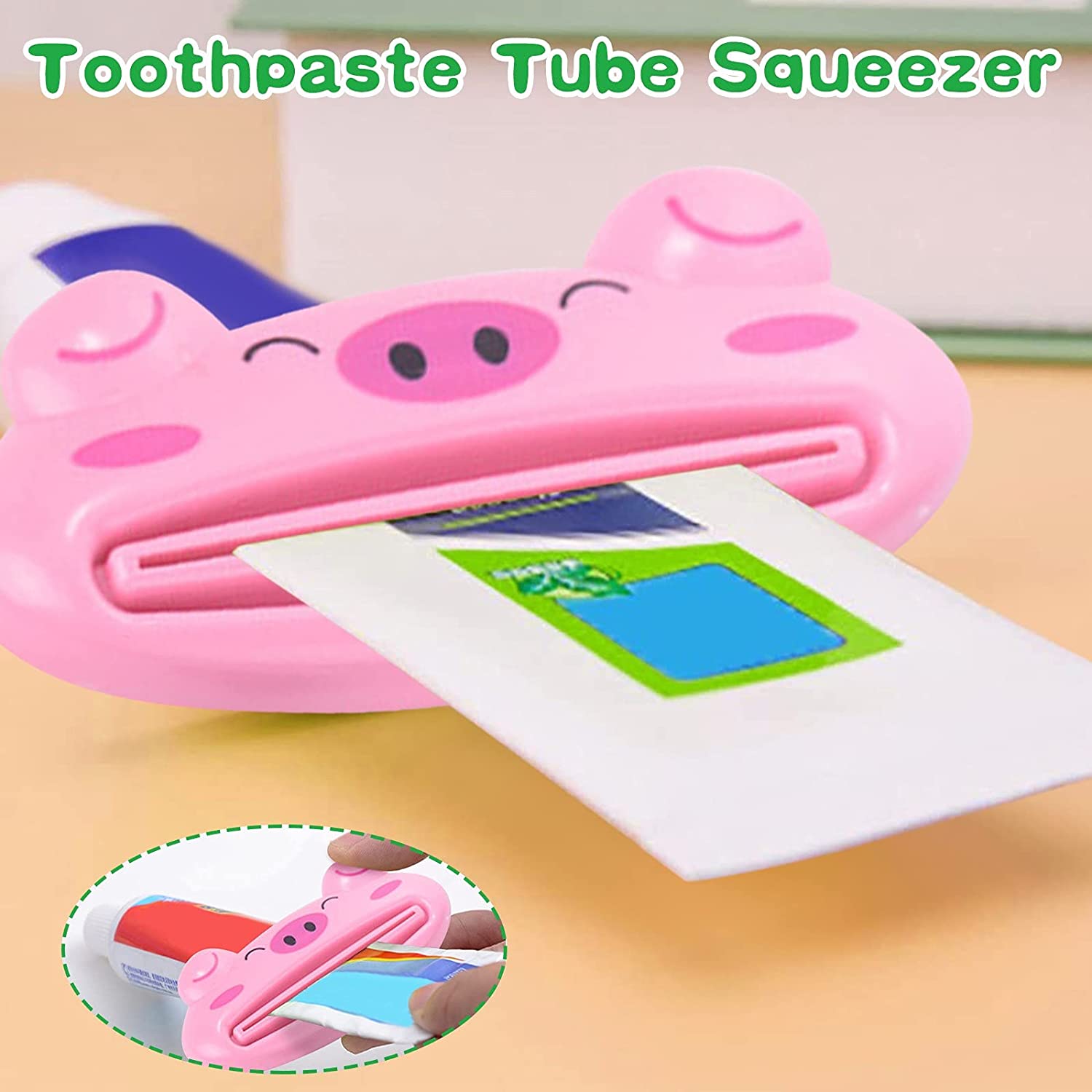 Animal Design Toothpaste Squeezer for Easy Dispensing