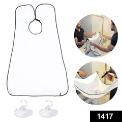 Beard Apron Hair Clippings Catcher Grooming Bib