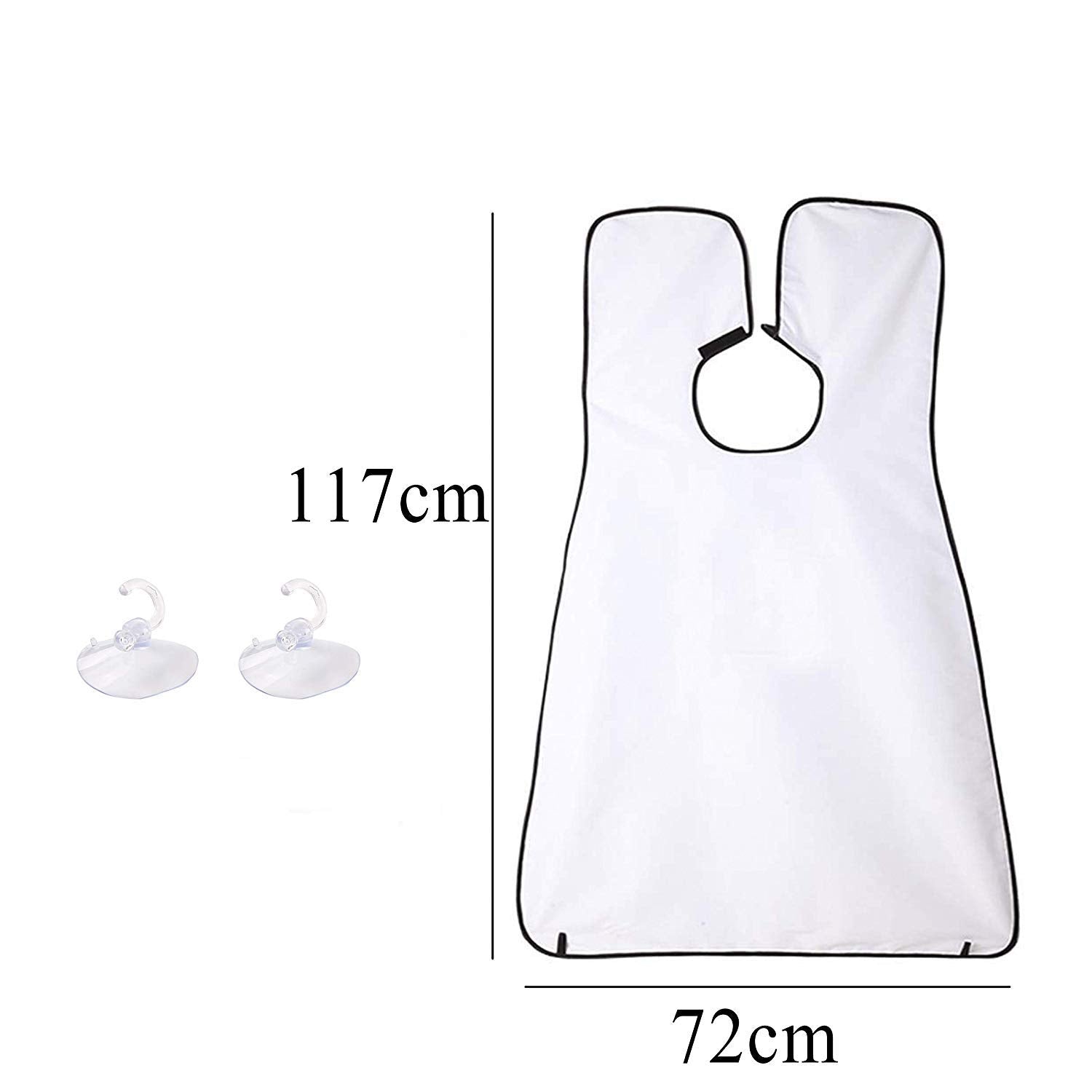 Beard Apron Hair Clippings Catcher Grooming Bib