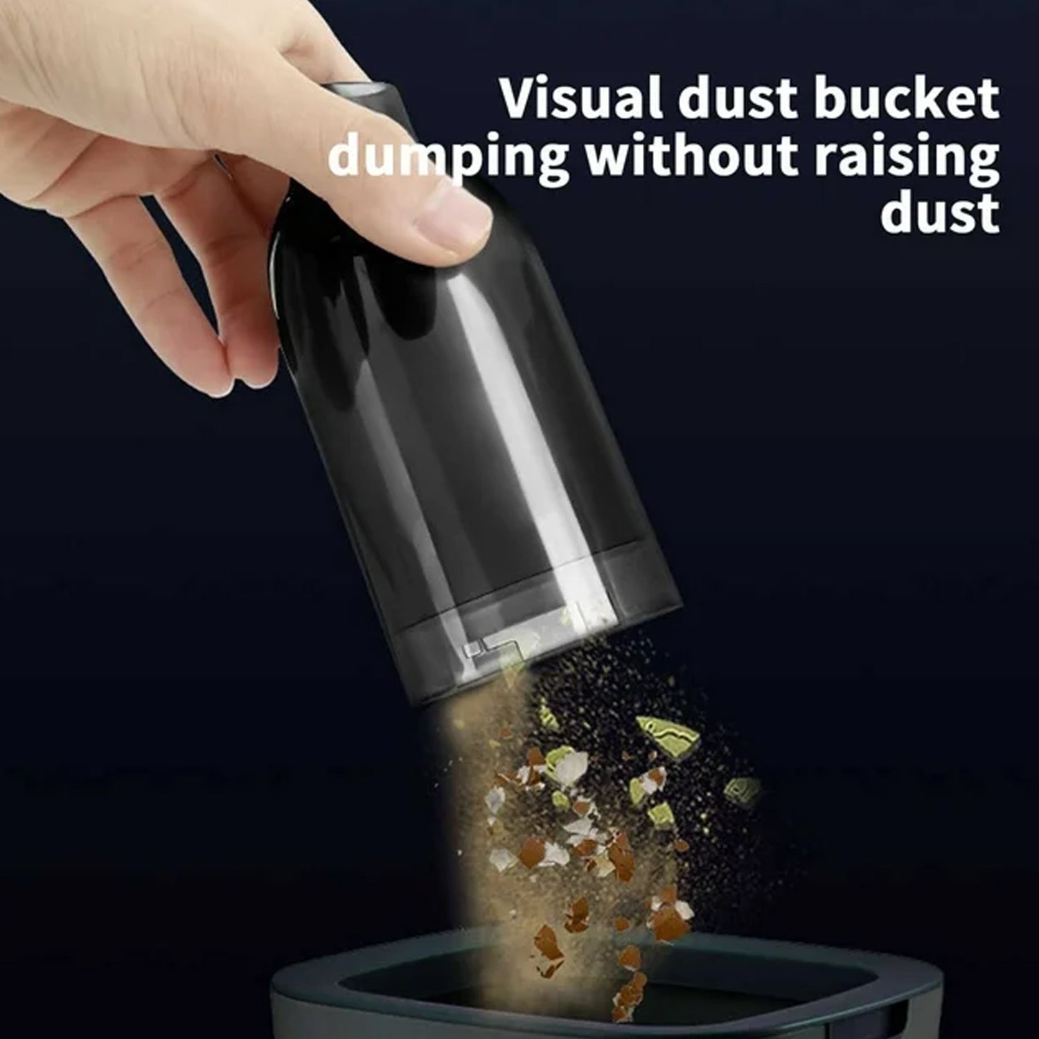 Compact vacuum cleaner with attachments