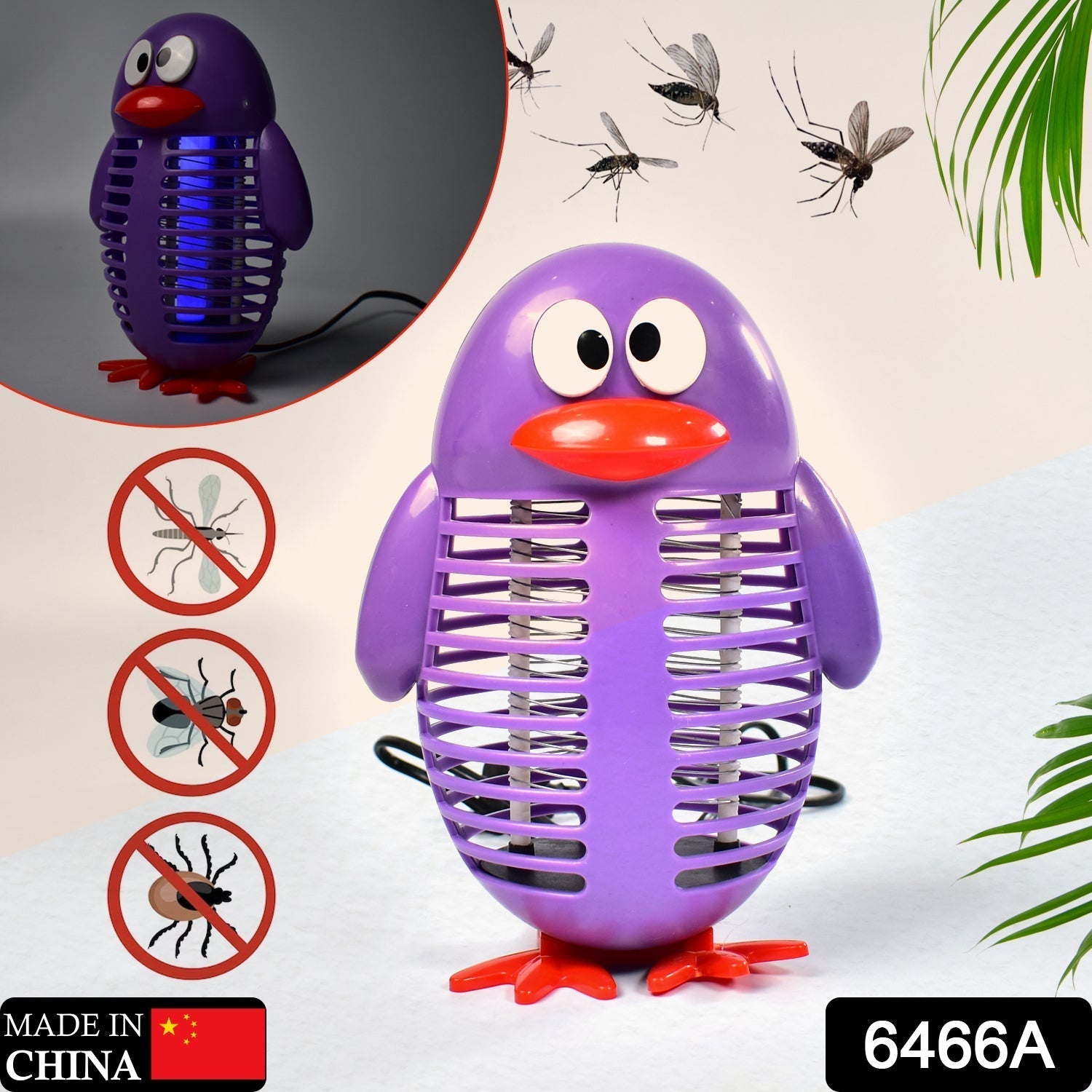 Electronic Cartoon Led Mosquito Killer