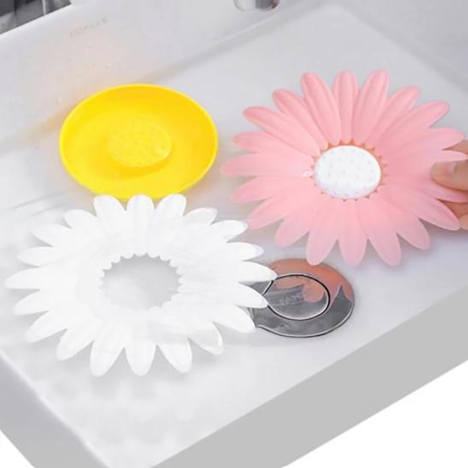 Flower Shape Portable Soap Dish Holder Soap Case