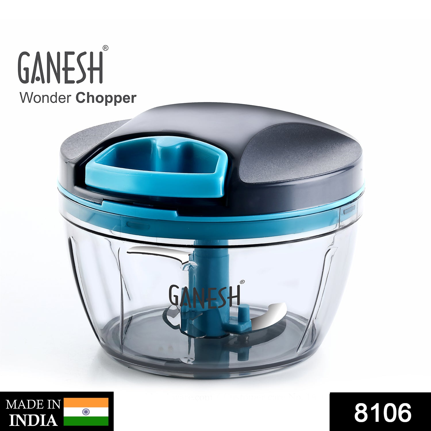 GANESH Wonder Chopper, Grey (470Ml)