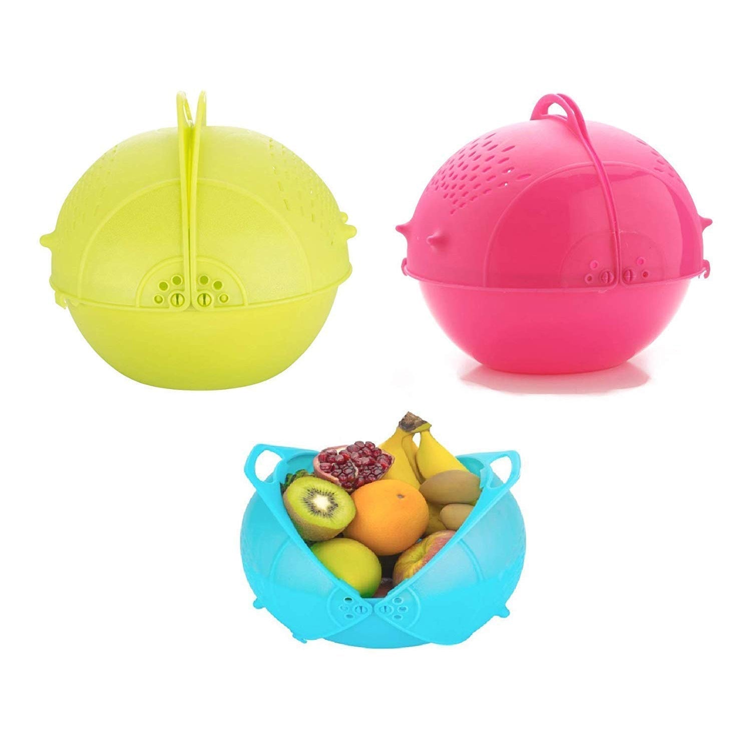 Ganesh Fruit and vegetable basket Plastic Fruit & Vegetable Basket