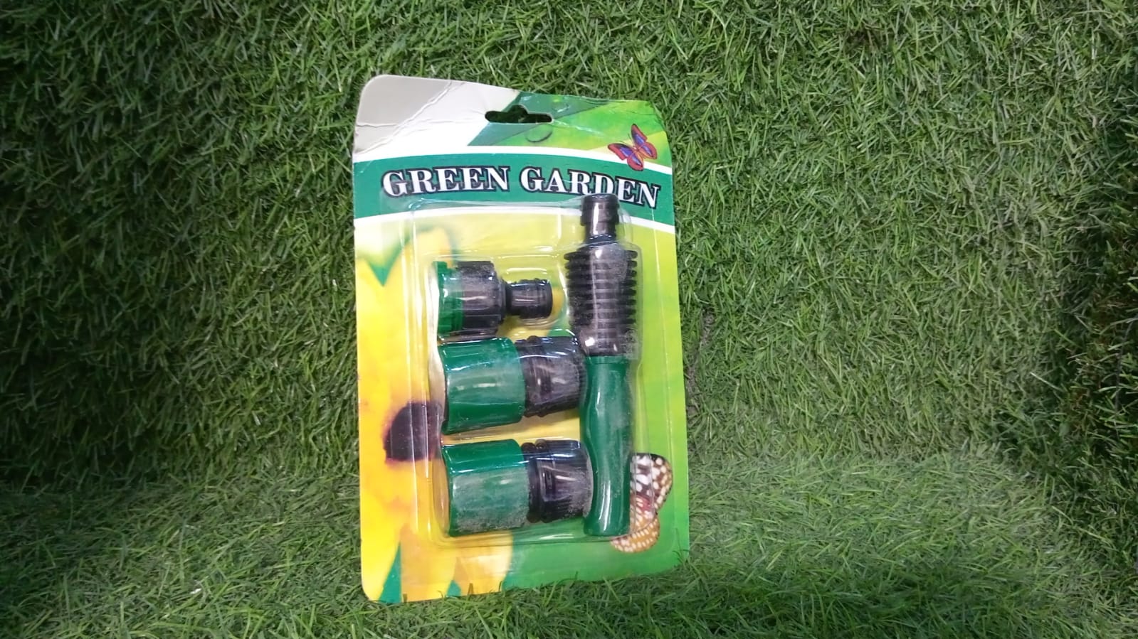 Garden Hose Pipe Nozzle Connector Set