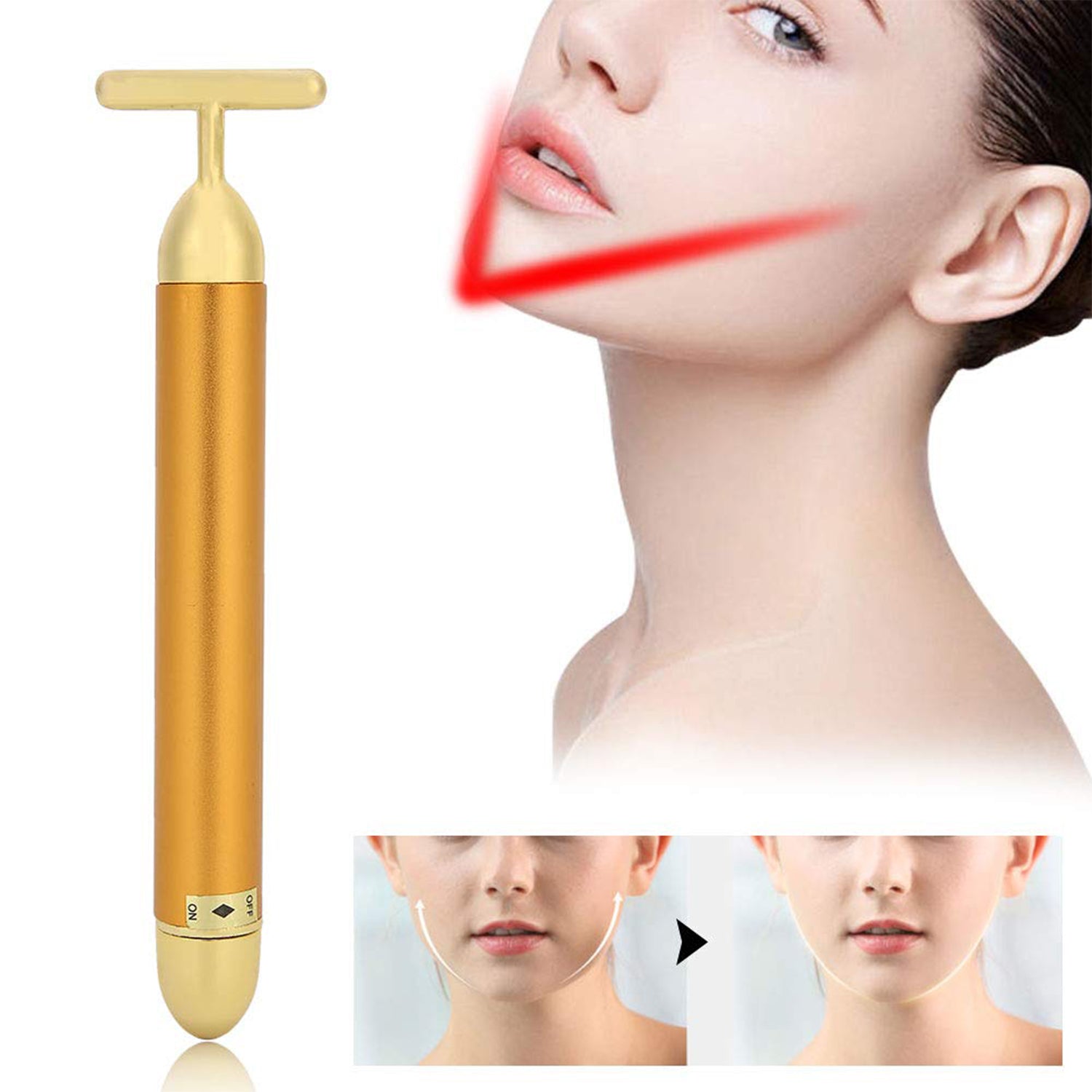 Golden Energy Face Massager (1 Pc), Gym Equipment