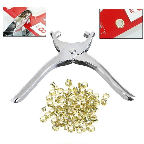 Grommet Rivets Eyelet Setting Pliers Tool