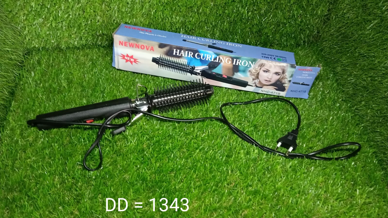 Hair Curling Iron Rod for Women (black)