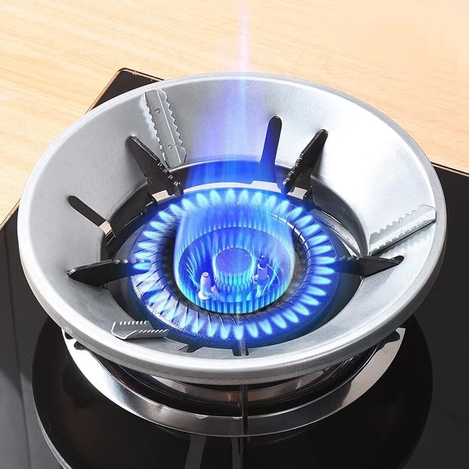 Home Gas Stove Fire & Windproof Energy Saving Stand