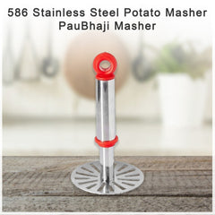 Stainless Steel Potato Masher, PauBhaji Masher