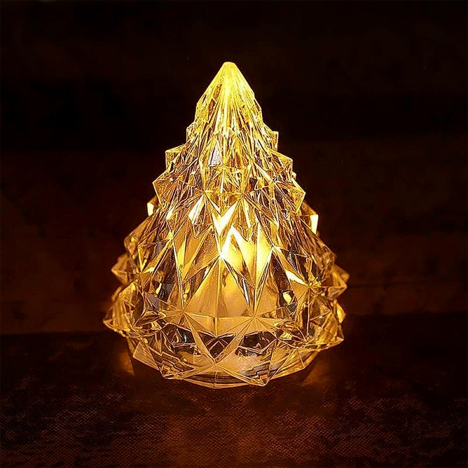 Iceberg / Pyramid Candlelight Tea Light (1 Pc)