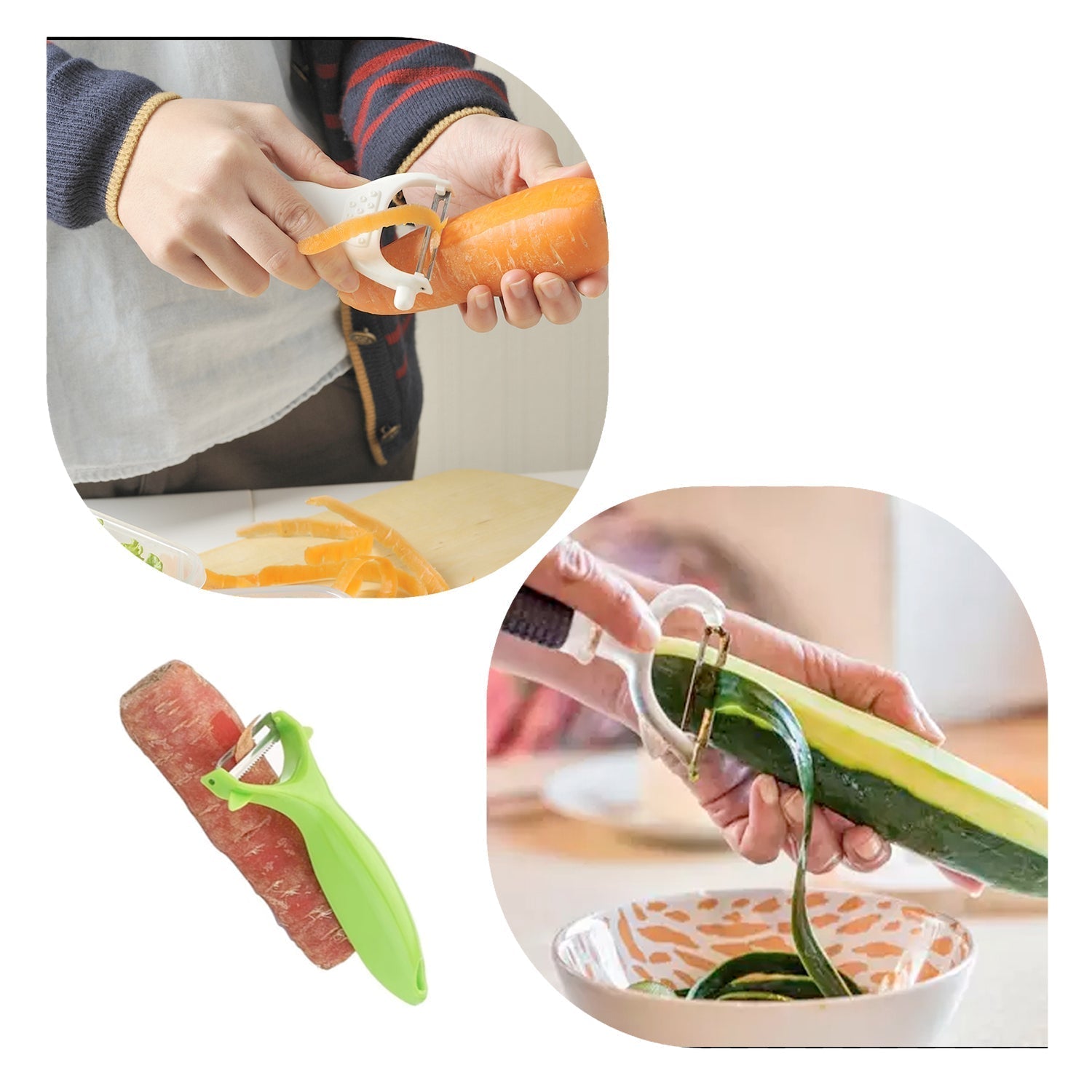 Kitchen Stainless Steel Vegetable and Fruit Peeler