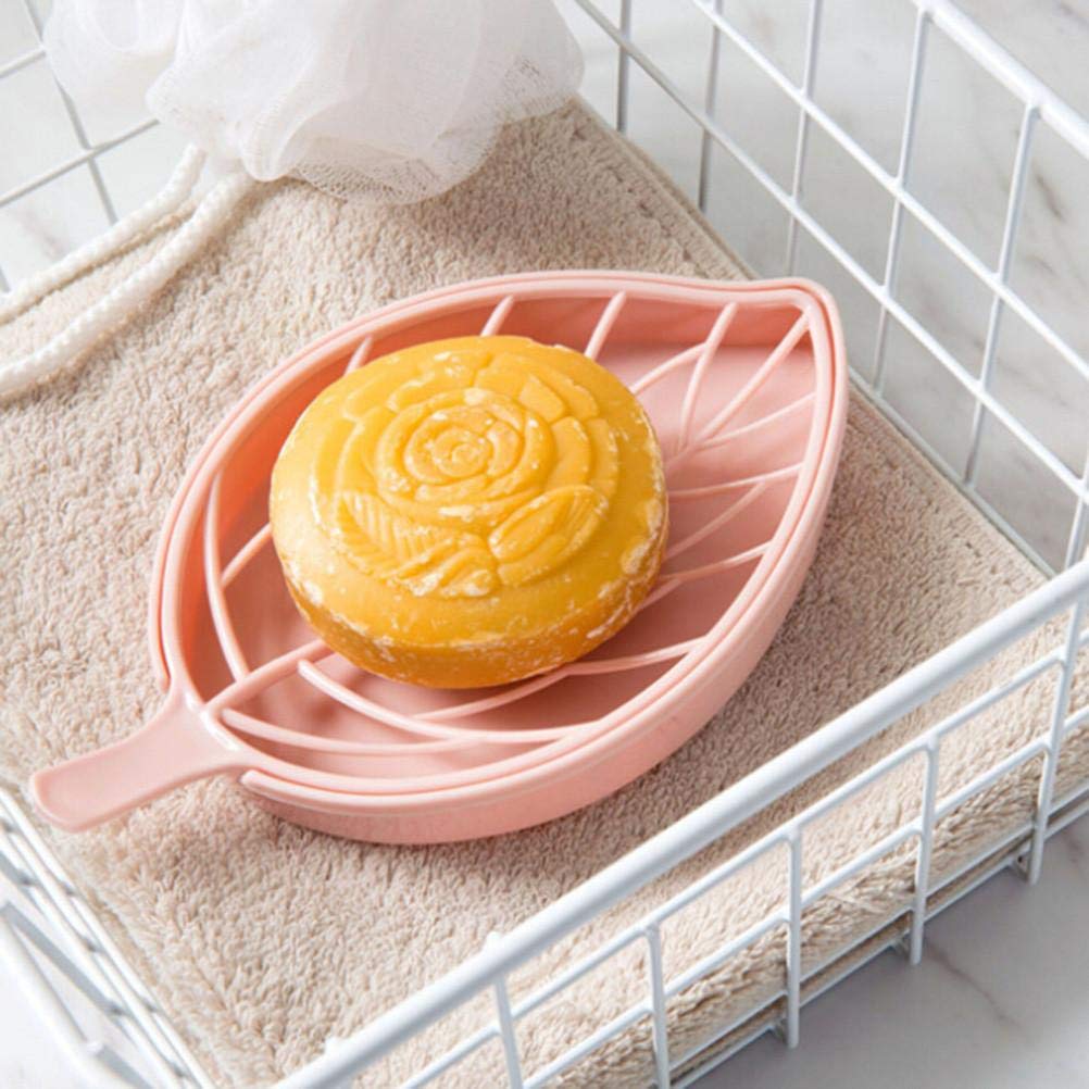 Leaf Shape Dish Bathroom Soap Holder